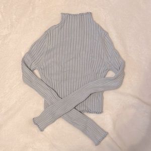 PRINCESS POLLY blue turtleneck